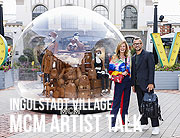 MCM Artist Talk - Prominente zelebrieren das Kultlabel MCM anlässlich seines 45-jährigen Jubiläums in Ingolstadt Village  (Photo by Streetstyleshooters/Getty Images für Ingolstadt Village)
